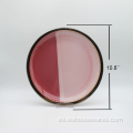 Ver imagen más grande Agregar para comparar Compartir el juego de placas de cerámica de venta caliente Setina de correa de gres de doble color de doble color